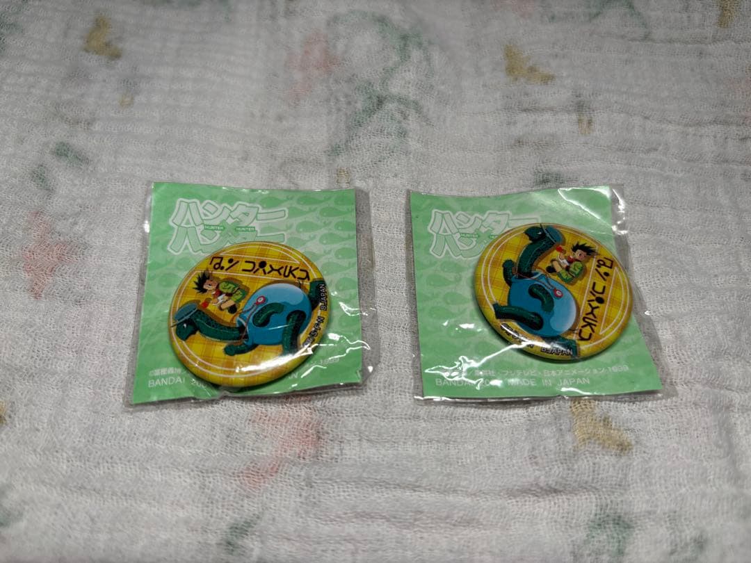 HUNTER×HUNTER 旧アニメ版 ティンバッジ 缶バッジ まとめ売り