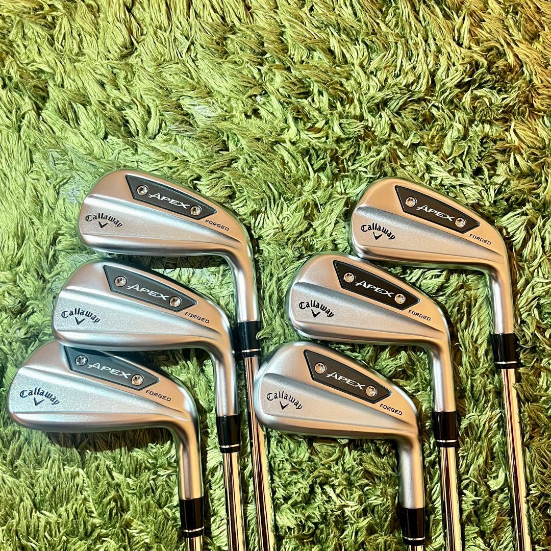【ほぼ新品】Callaway APEX AI200アイアンセット 6本 モーダス