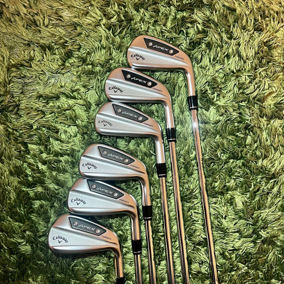 【ほぼ新品】Callaway APEX AI200アイアンセット 6本 モーダス