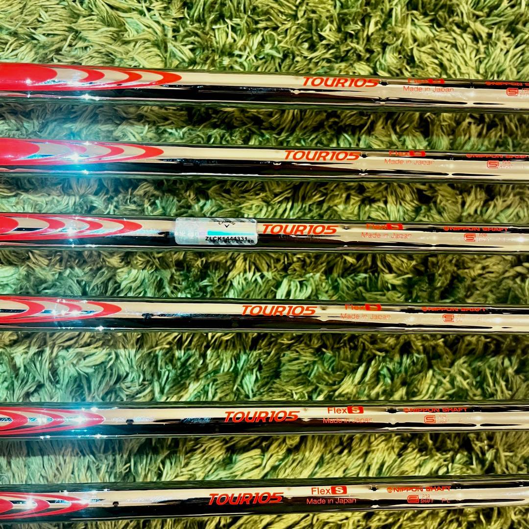 【ほぼ新品】Callaway APEX AI200アイアンセット 6本 モーダス