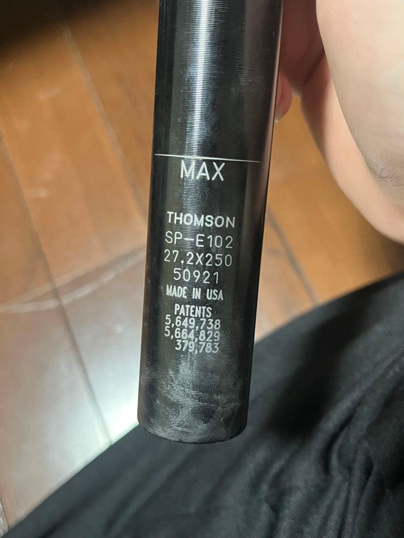 Thomson elite トムソン 27.2 シートポスト ピスト