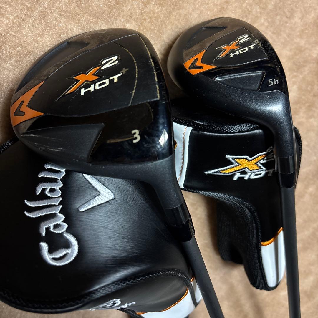 Callaway キャロウェイ X2 Hot＋ 3番FWと5番UT 2本セット
