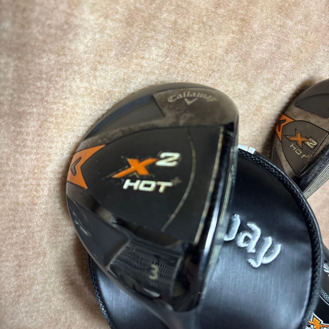 Callaway キャロウェイ X2 Hot＋ 3番FWと5番UT 2本セット