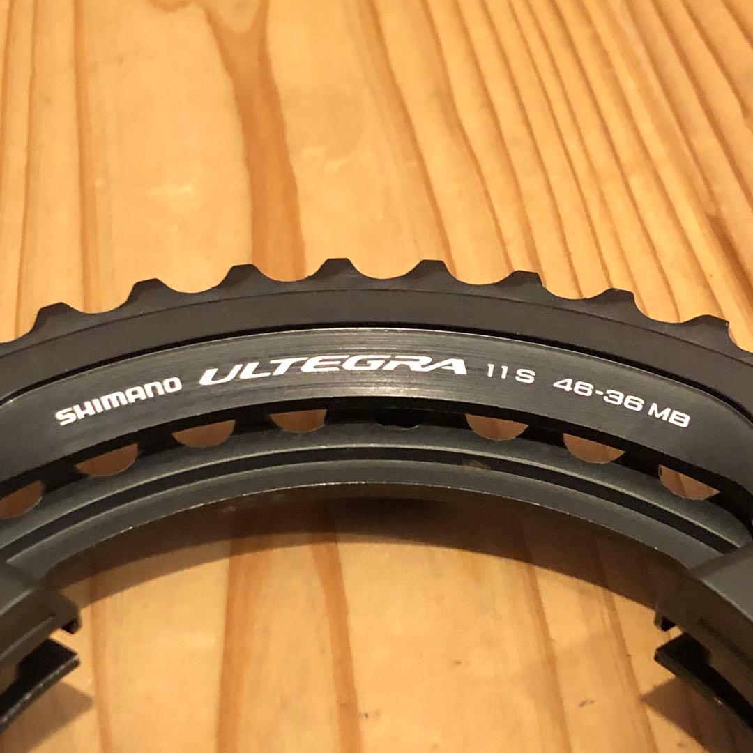 シマノ ULTEGRA(FC-6800) 11S チェーンリング 46T/36T