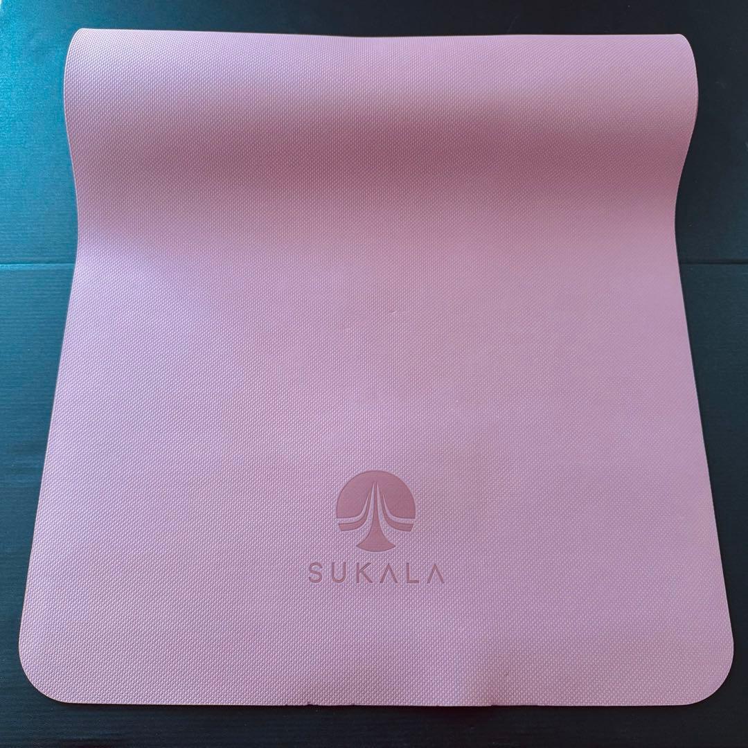 【美品】SUKALA ヨガマット ヨガラグ 収納ケース付