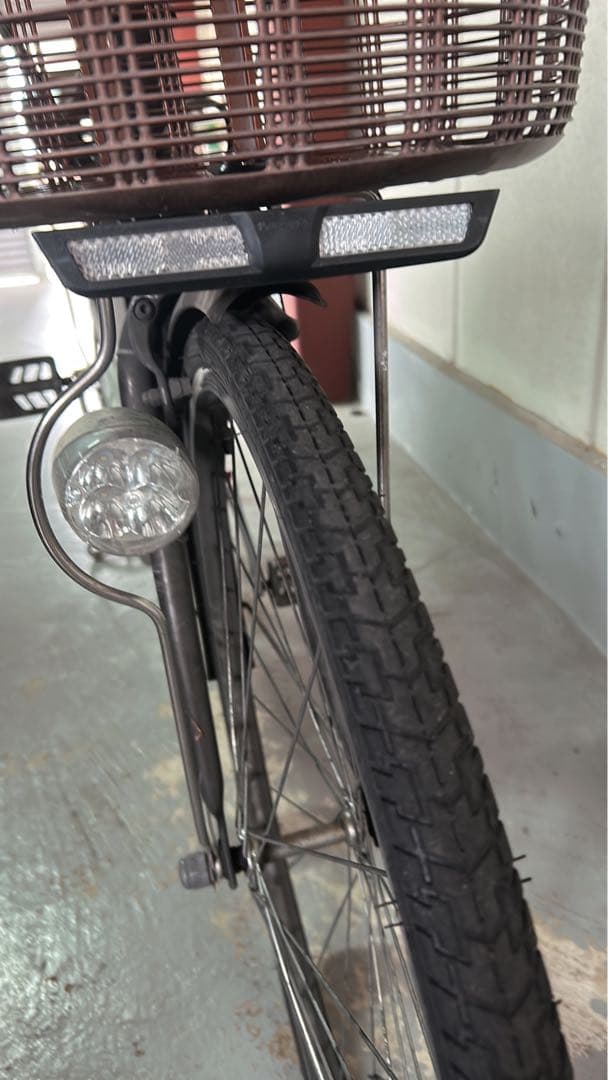 【引取のみ】電動アシスト自転車　ブラウン　パナソニック　ビビDX