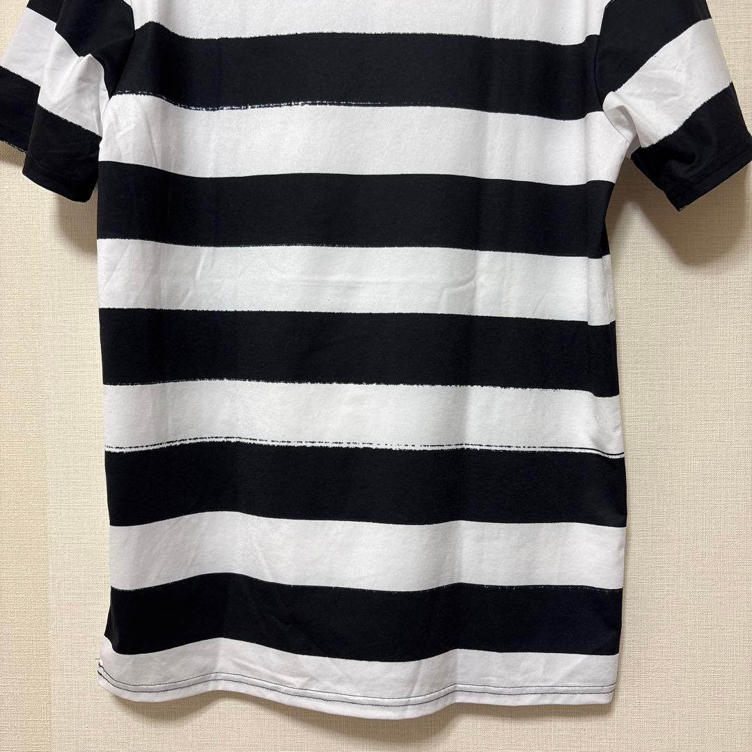 ANSWER4 Striped Tshirtsアンサーフォー ストライプＴシャツ