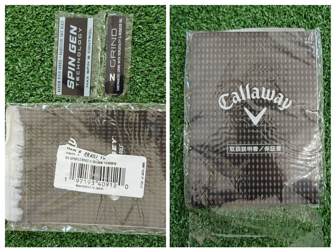 Callaway Opus Platinum ウェッジ 56/10