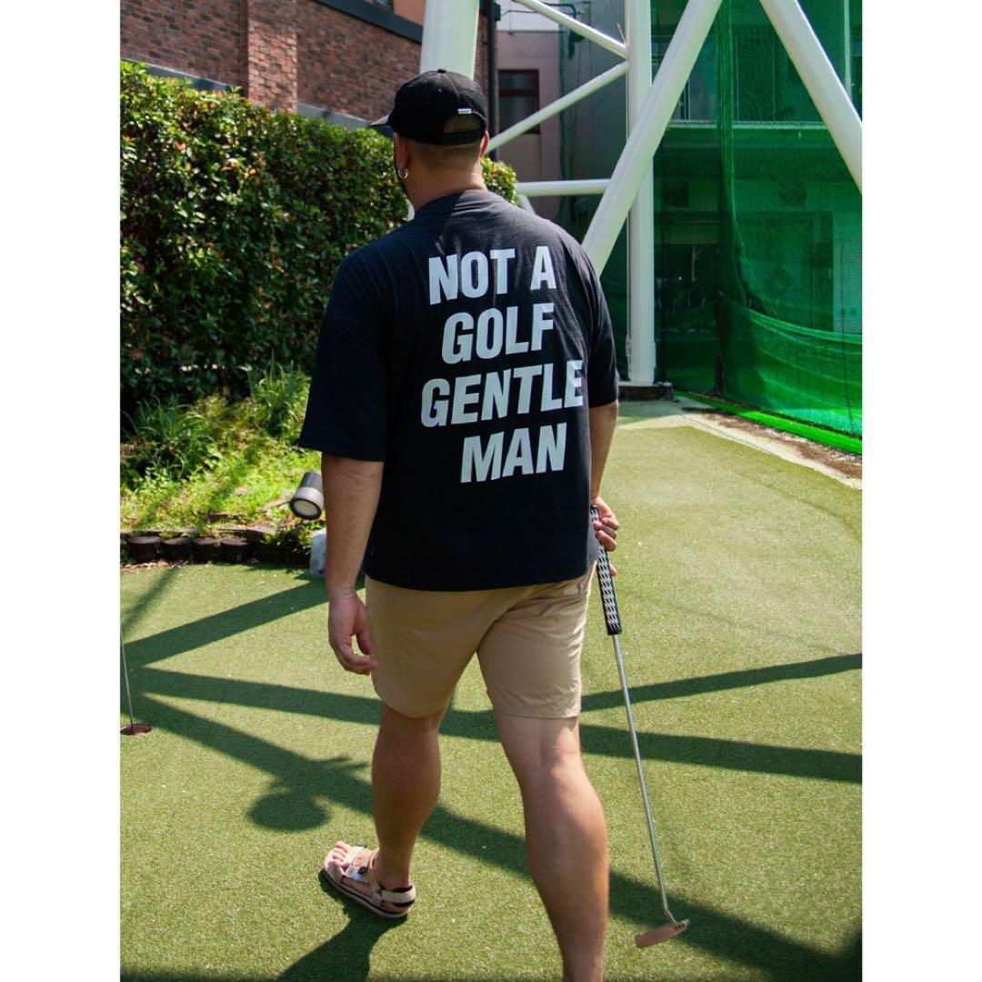 Cph/Golf ベージュショートパンツ ウエストベルト付き