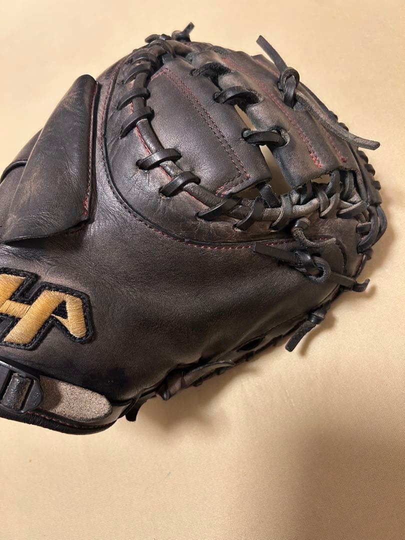 最終値下げ！【一般軟式 キャッチャーミット】ハタケヤマ TH-288BS