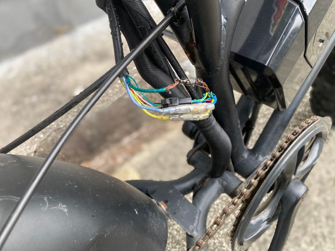エミリさん専用電動アシスト自転車 ブラック 「PAIMINN」 不動車
