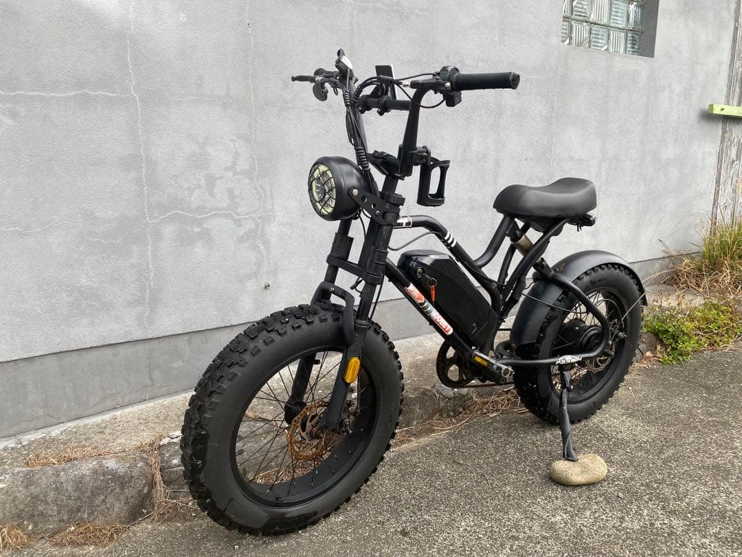 エミリさん専用電動アシスト自転車 ブラック 「PAIMINN」 不動車