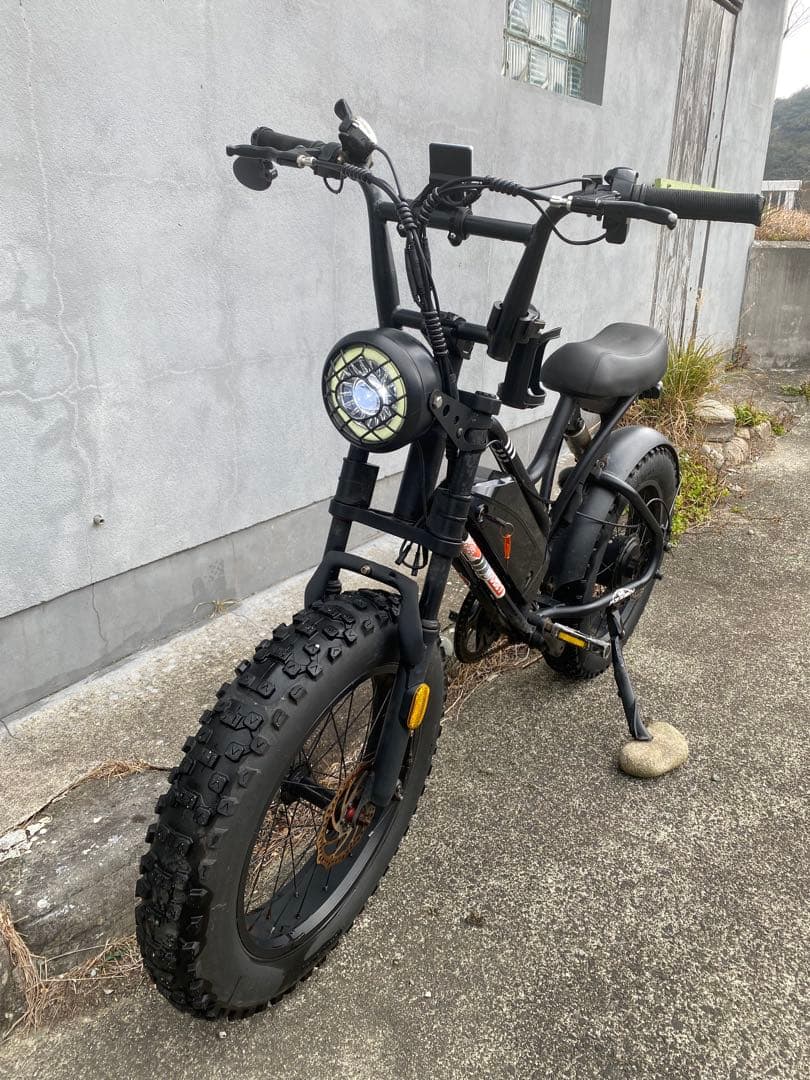 エミリさん専用電動アシスト自転車 ブラック 「PAIMINN」 不動車