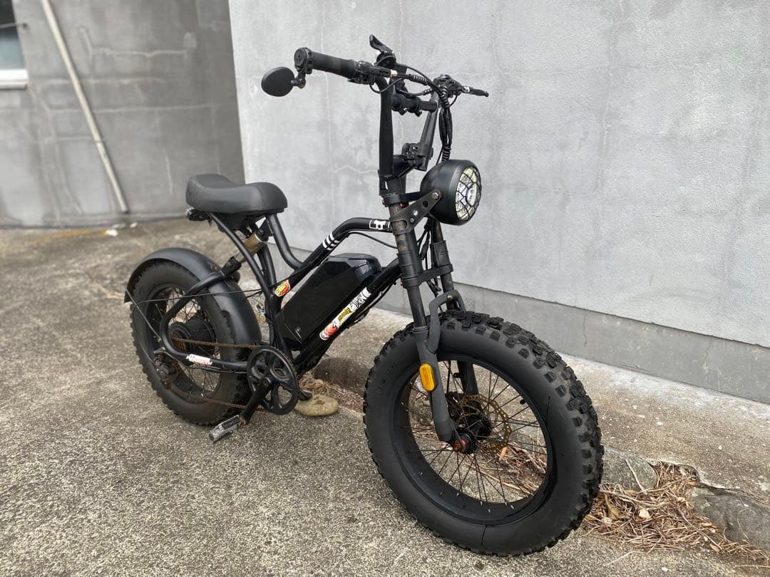 エミリさん専用電動アシスト自転車 ブラック 「PAIMINN」 不動車