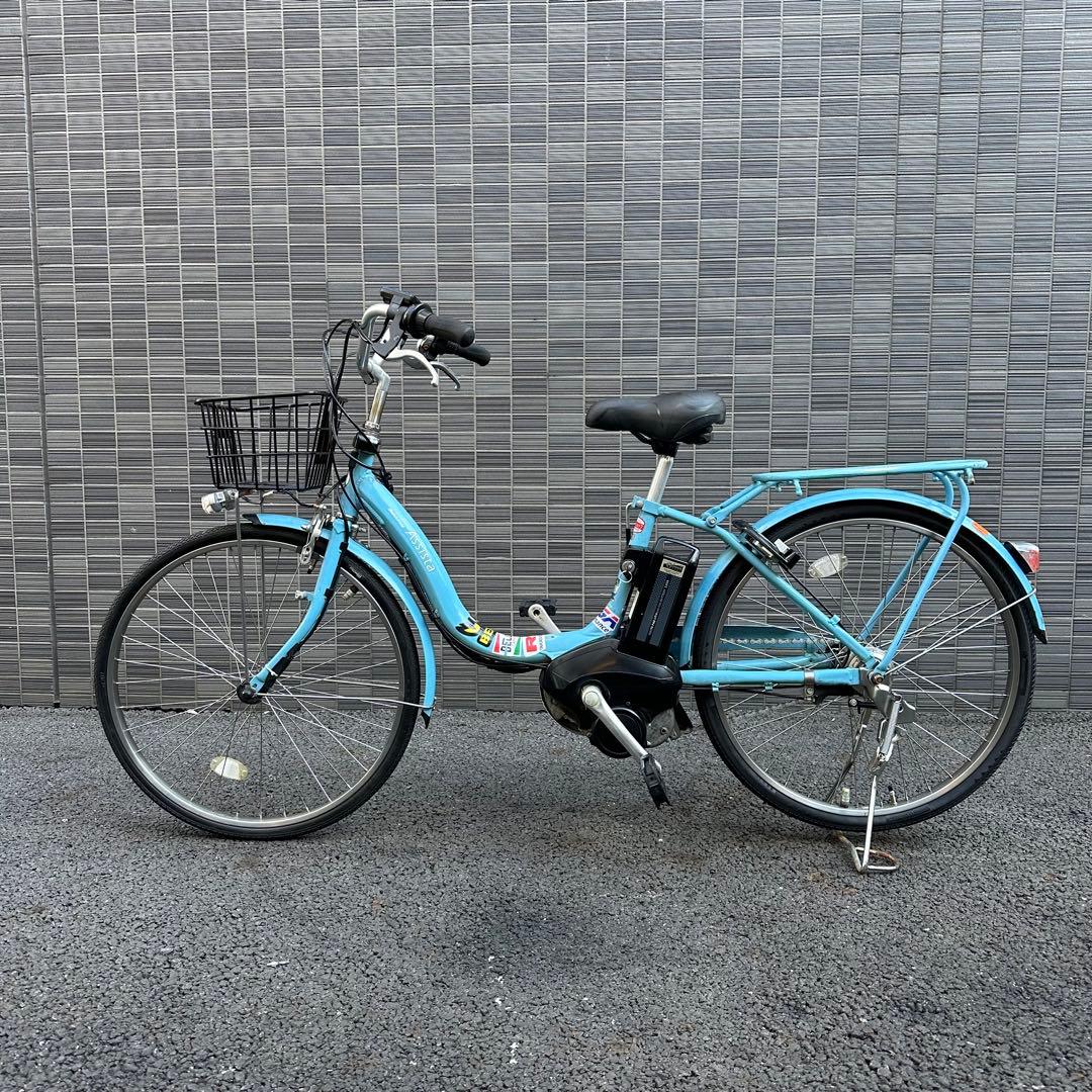 最終価格　ブリヂストン　電動自転車　アシスタ　24インチ　前カゴ付き