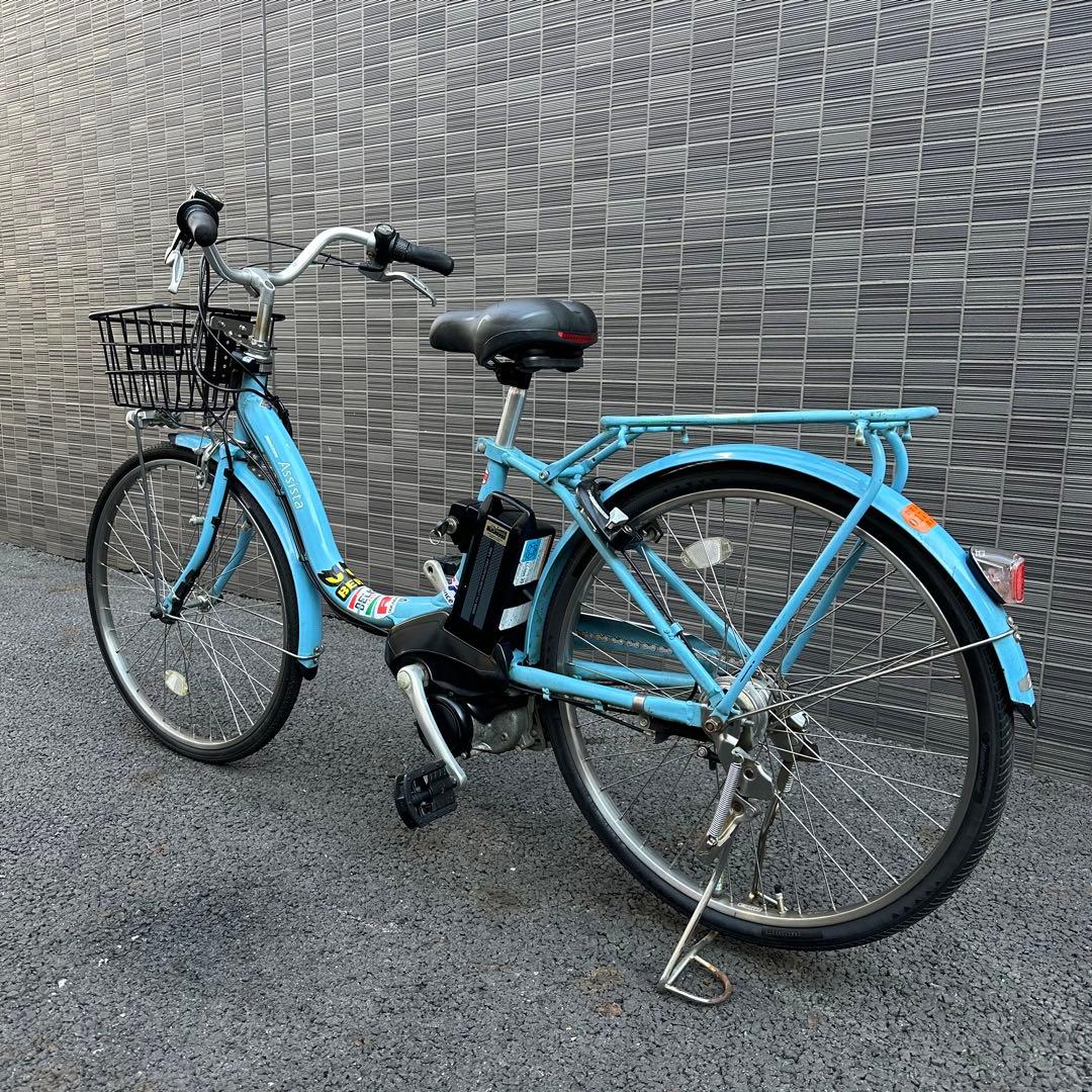 最終価格　ブリヂストン　電動自転車　アシスタ　24インチ　前カゴ付き