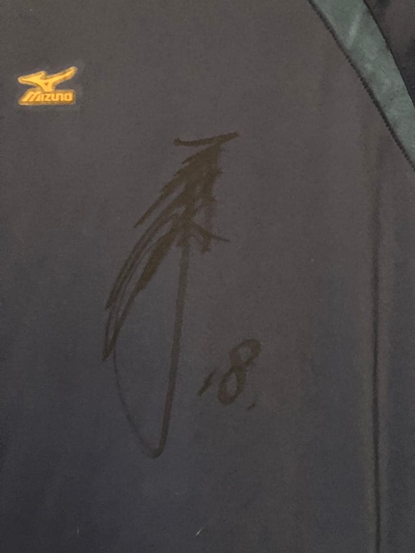 D. Miura サイン入り Mizuno アンダーシャツ 実使用