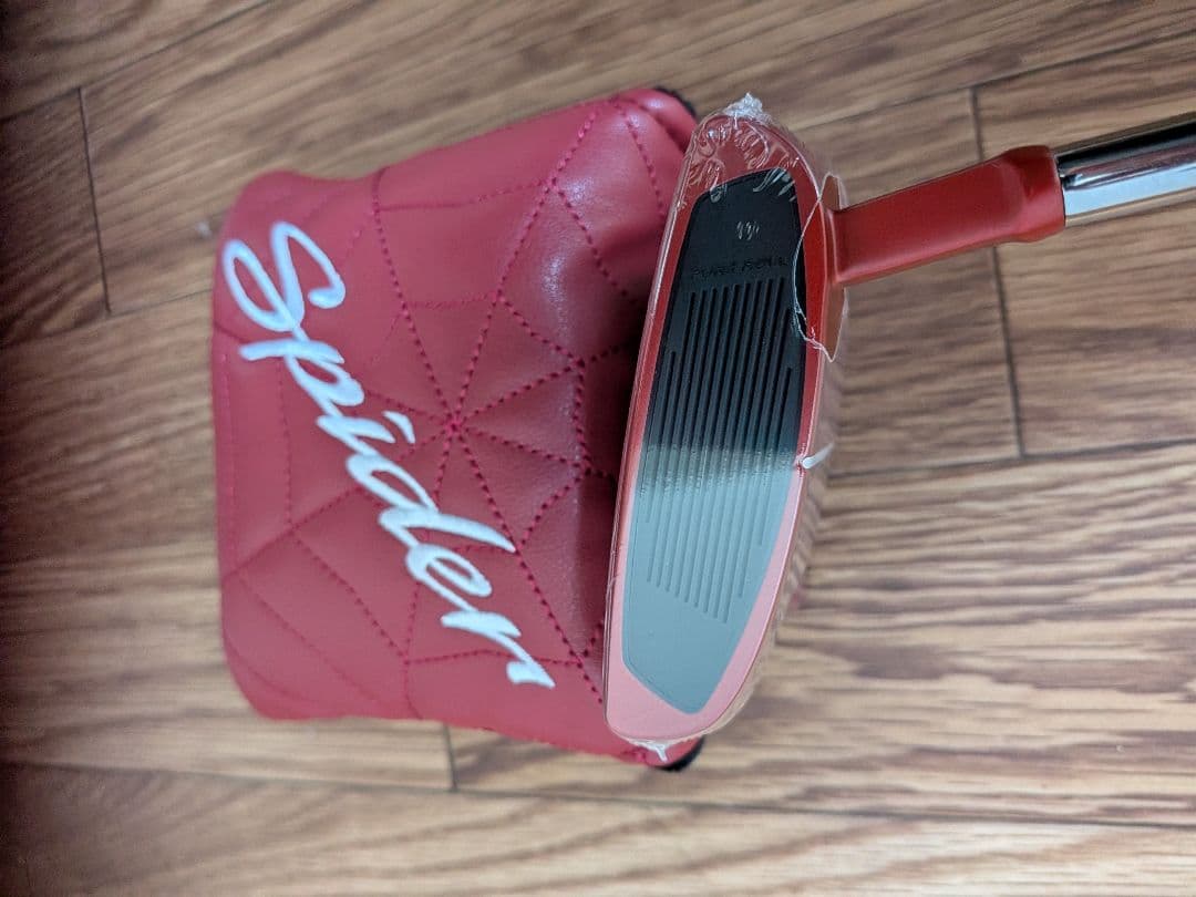 TaylorMade Spider パター レッド ヘッドカバー付き　レフティ