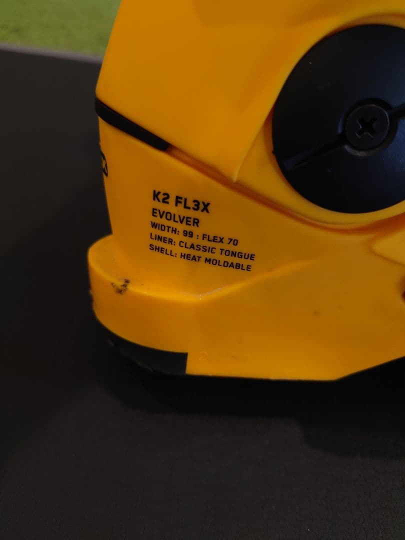 K2 evolver FLEX 70 ス イエロー/ブラック 23.5cm