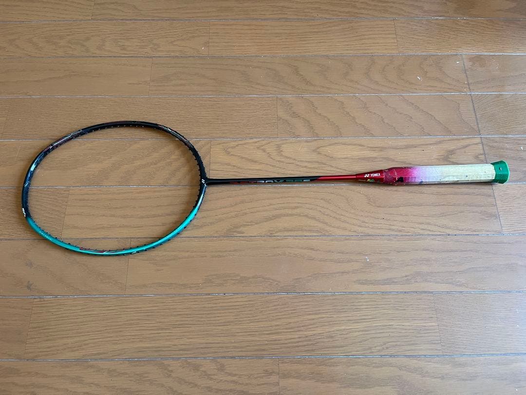 YONEX バドミントンセット ラケット5本、シャトル2種類、
