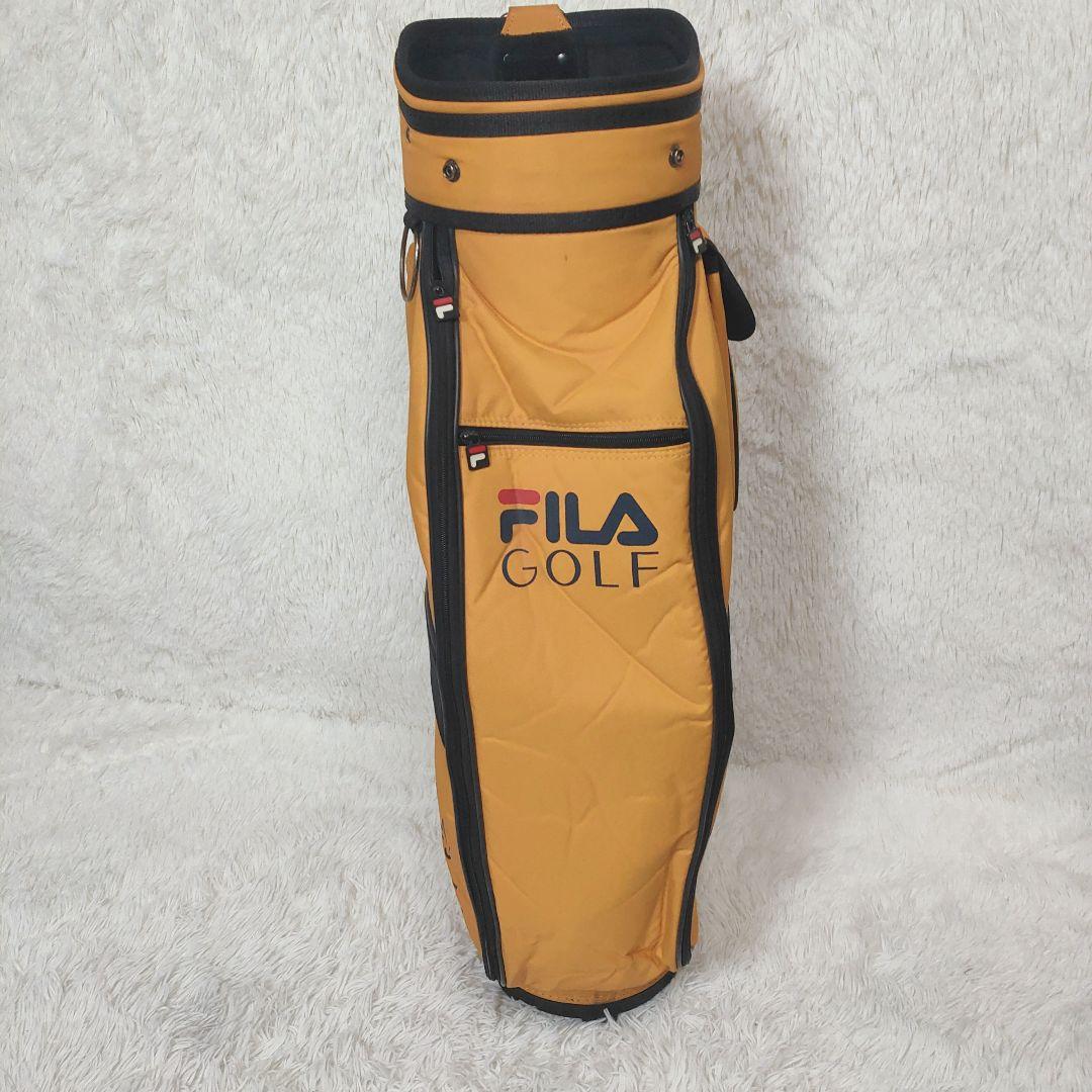 【人気モデル】FILA GOLF キャディバッグ イエロー