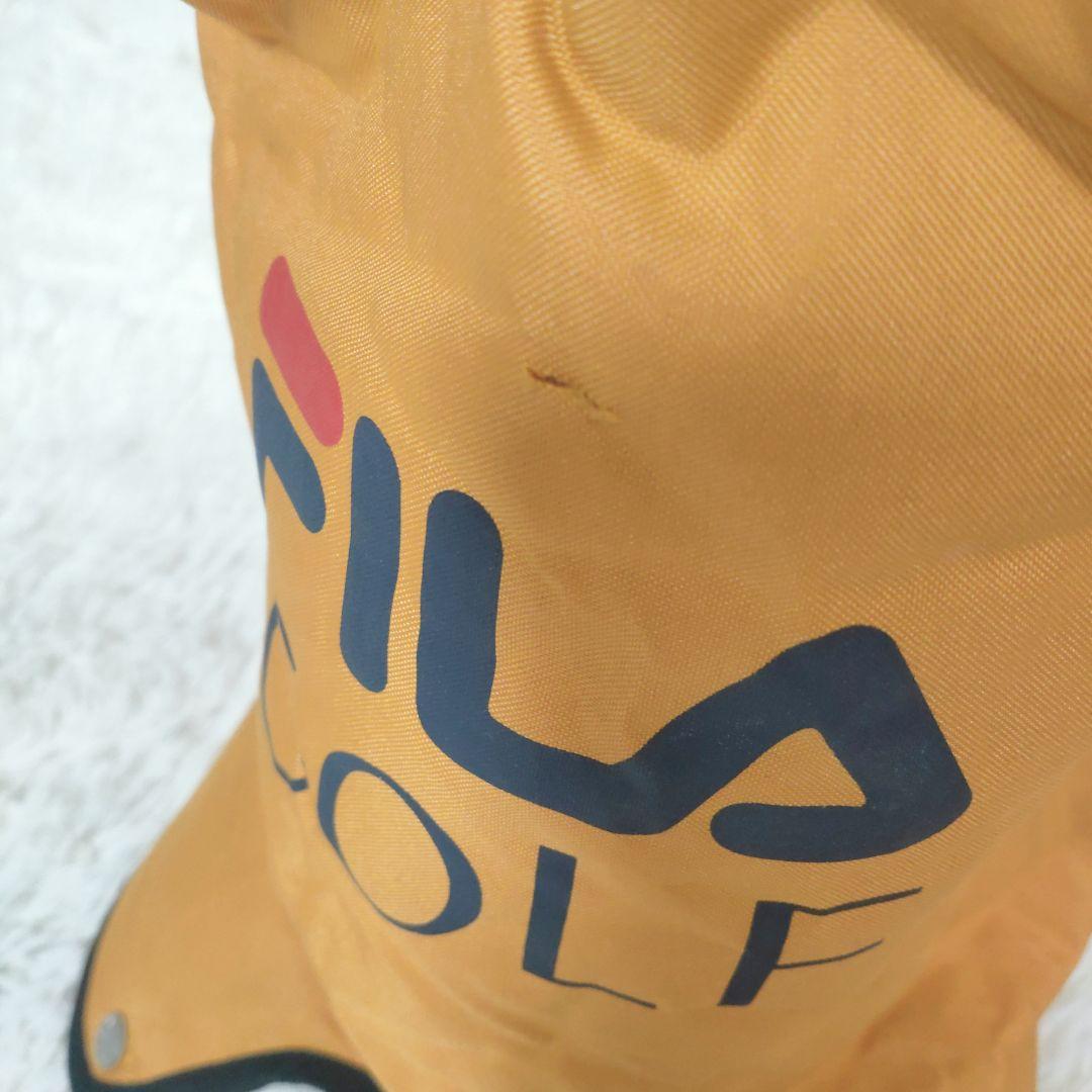 【人気モデル】FILA GOLF キャディバッグ イエロー