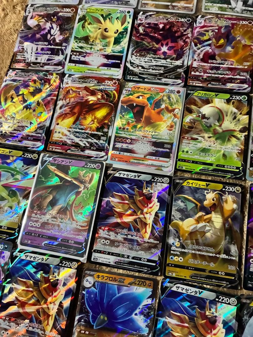 ポケモンカードセット ホロカードまとめ売り110枚　SSR SR AR CHR