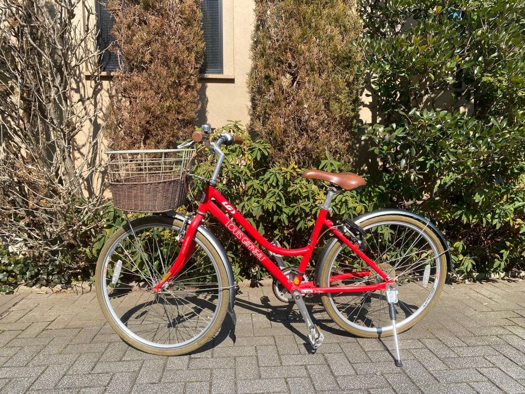 レッドシティサイクル 26インチ バスケット付き