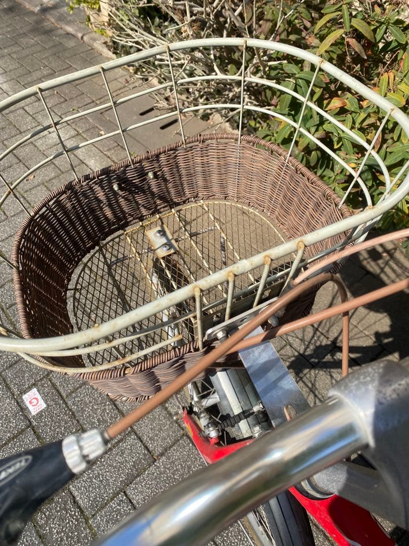 レッドシティサイクル 26インチ バスケット付き