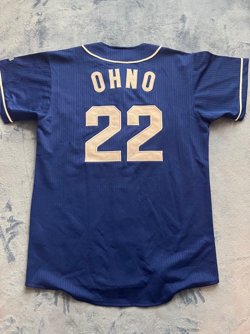 中日ドラゴンズ ビジターユニフォーム 22 OHNO