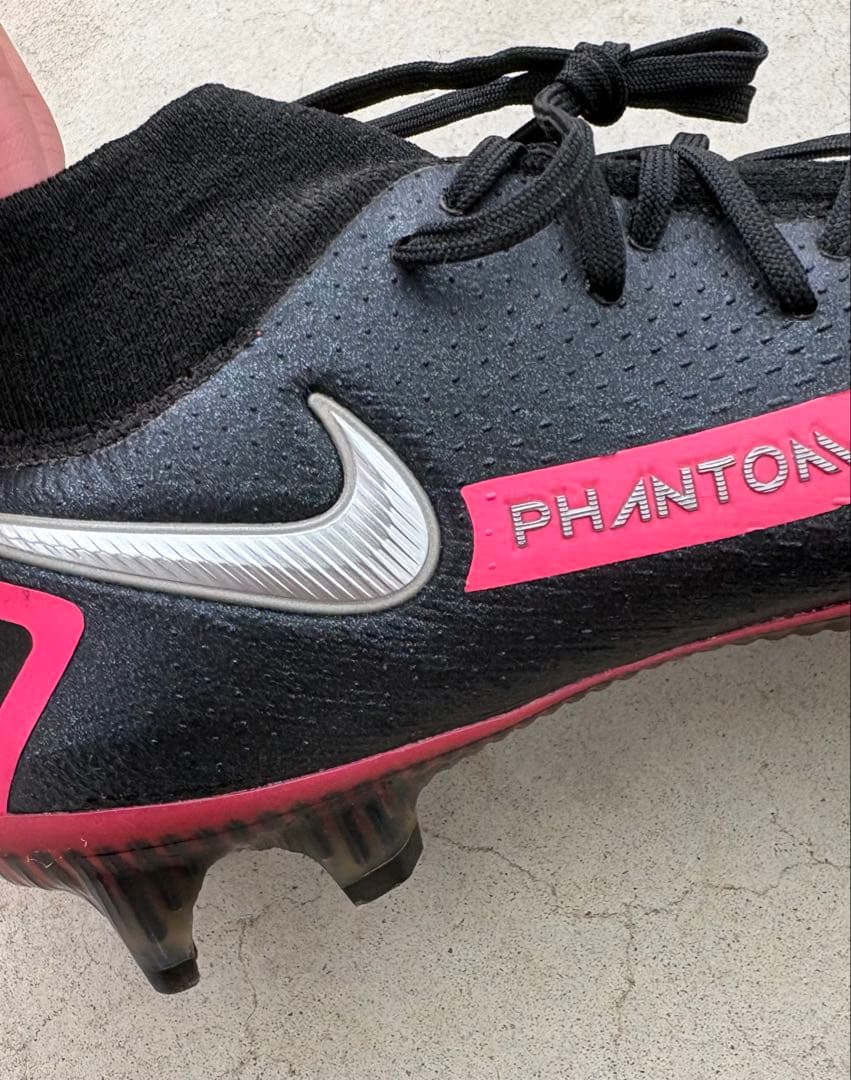 【美品】Nike phantom gt FGソール ブラック/ピンク