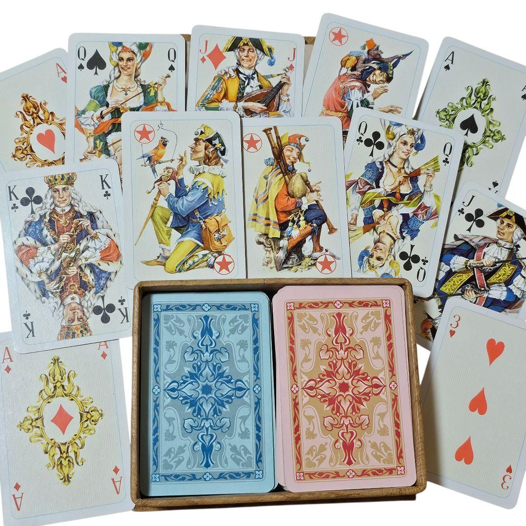 【極美品】1960年代フランス製 ヴィンテージトランプ ジョーカー6種 激レア