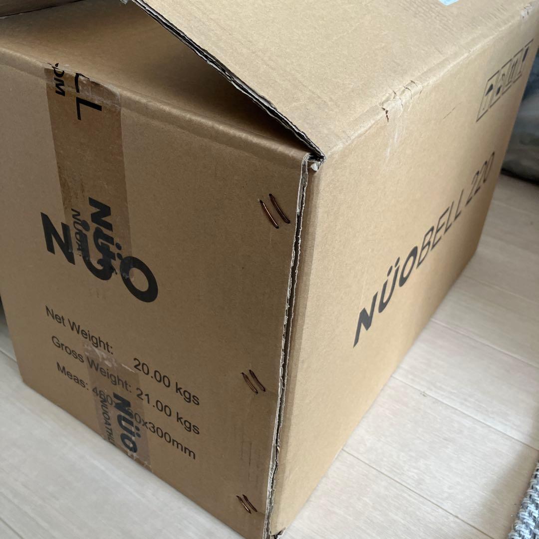 ①NUO BELL 可変式ダンベル 20kg 2kg刻み