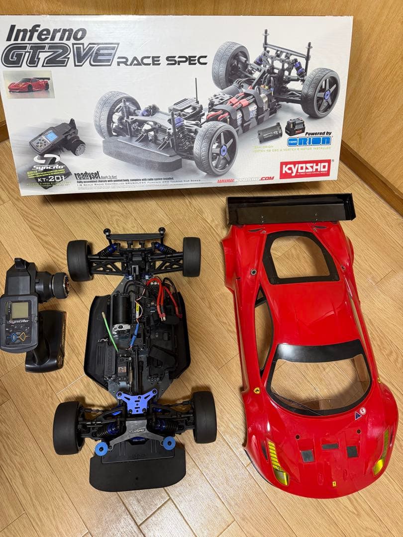 インファーノ GT2 VE RACE SPEC フェラーリ1/8