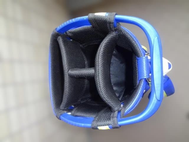 ルコック / le coq GOLF 9.5型 4口キャディバッグ ブルー 美品