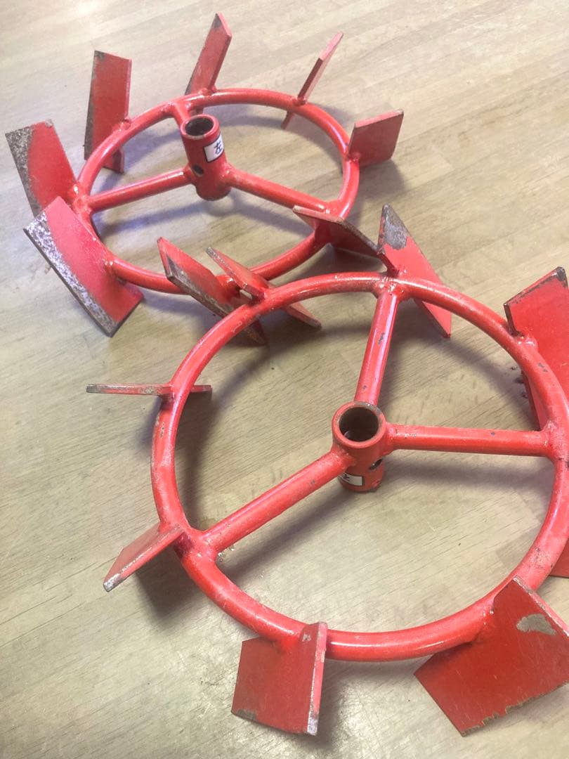 クボタ　耕耘機　管理機　培土機　TMA25 ロータリー　培土車輪　アタッチメント