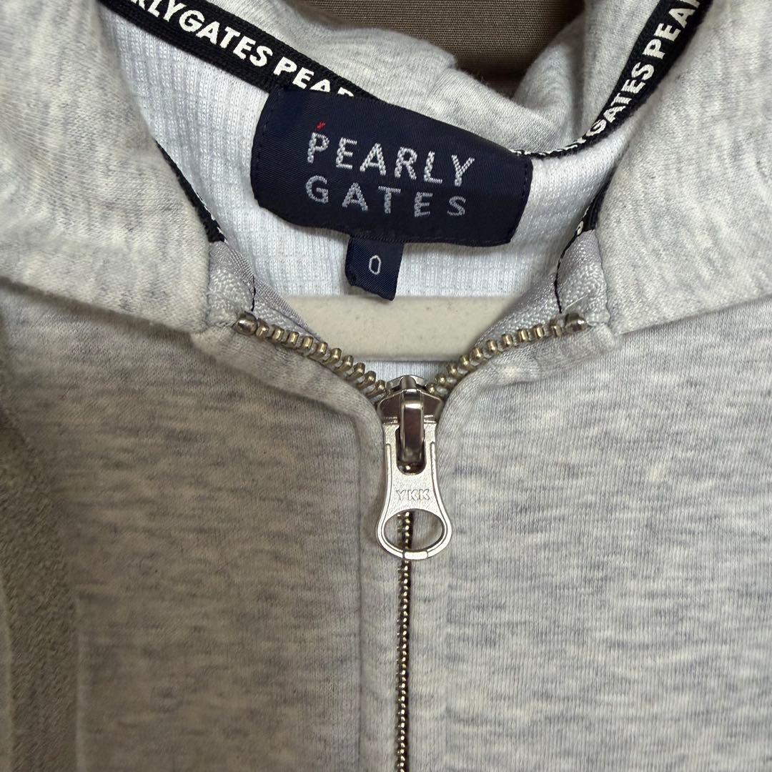 PEARLY GATES フード付きジップアップセーター サイズ0