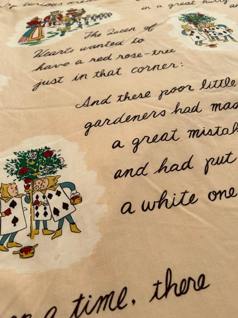 ATSUKI ONISHI 不思議の国のアリス 布団カバー