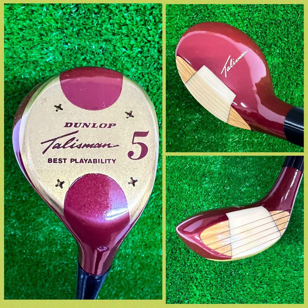 希少！パーシモン！ダンロップ　Talisman 4本セット