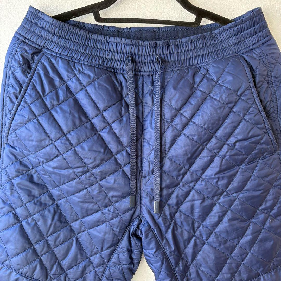 ⑤中古美品RLX ラルフローレン キルティングパンツ ネイビー メンズXS相当