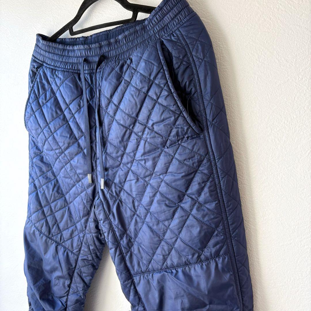 ⑤中古美品RLX ラルフローレン キルティングパンツ ネイビー メンズXS相当