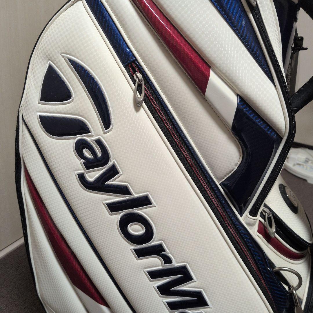 TaylorMade キャディバッグ トリコロール　3点式
