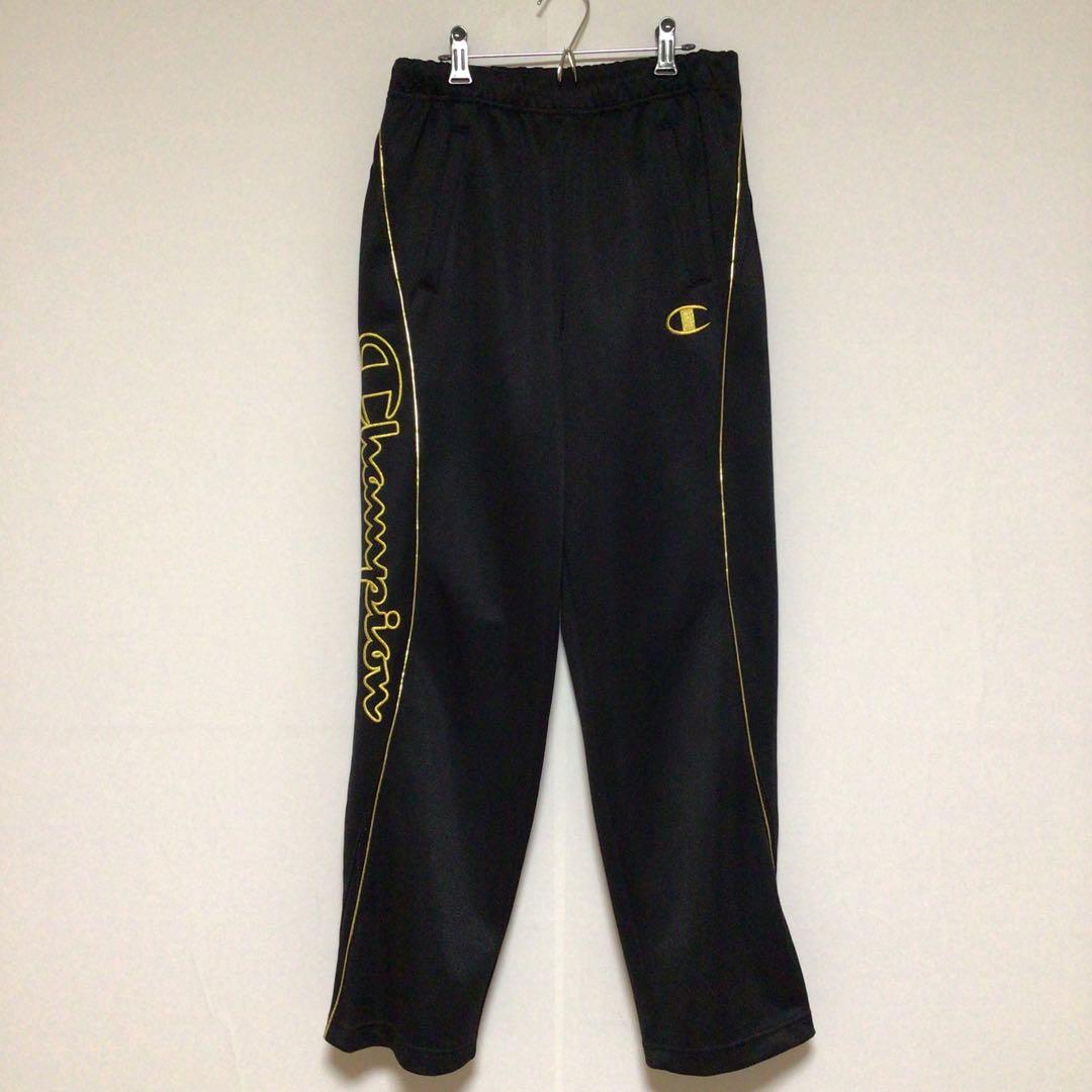 チャンピオン デカロゴ セットアップジャージ 上下セット 魔裟斗 黒金 M 美品