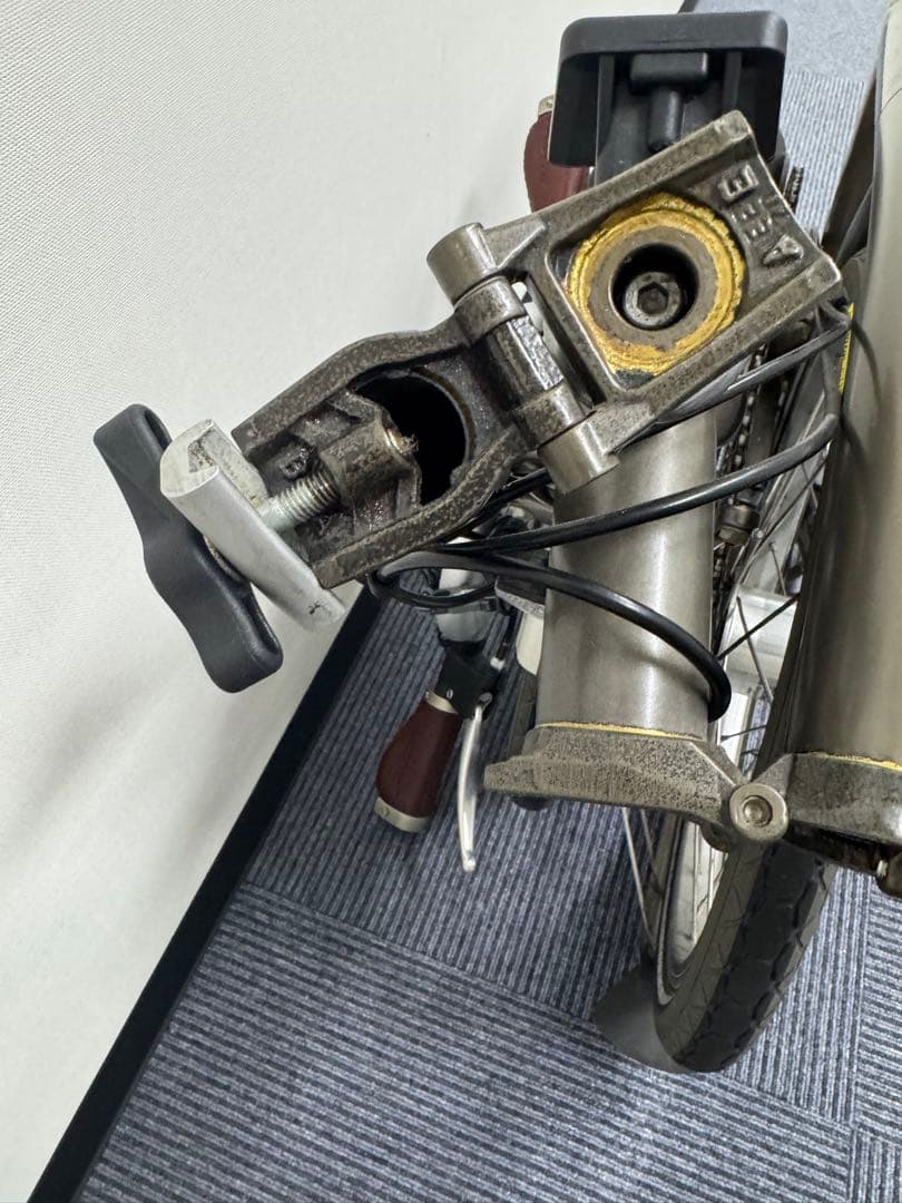 BROMPTON M3L RAW 中古美品 2009モデル 折りたたみ 自転車