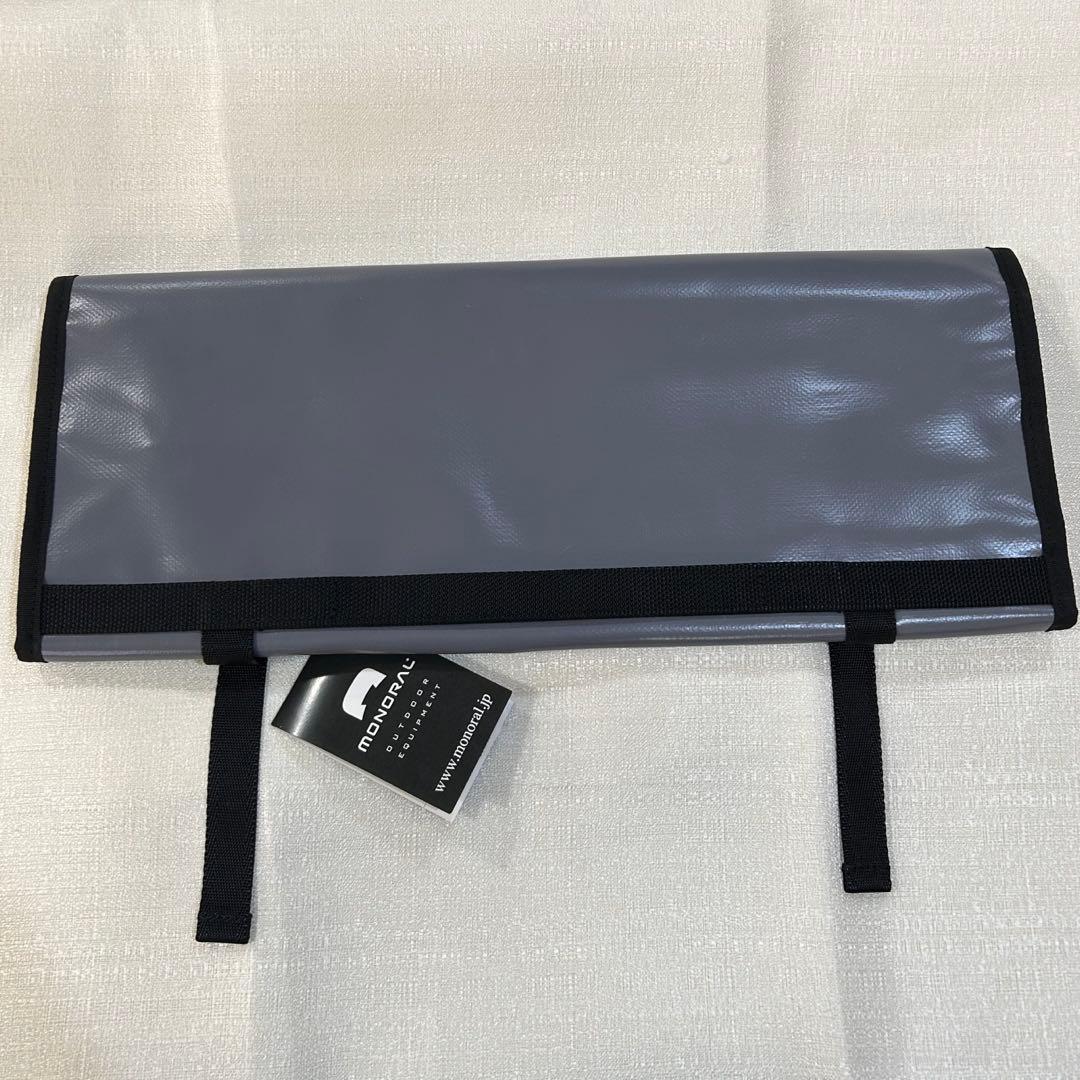 【新品】MONORAL モノラル 焚き火ツールラップ S グレー