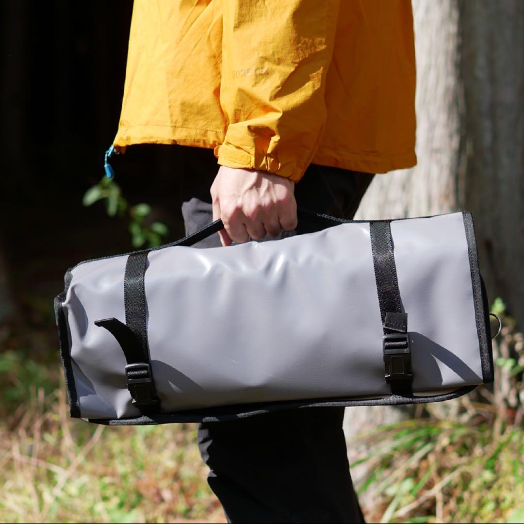 【新品】MONORAL モノラル 焚き火ツールラップ S グレー