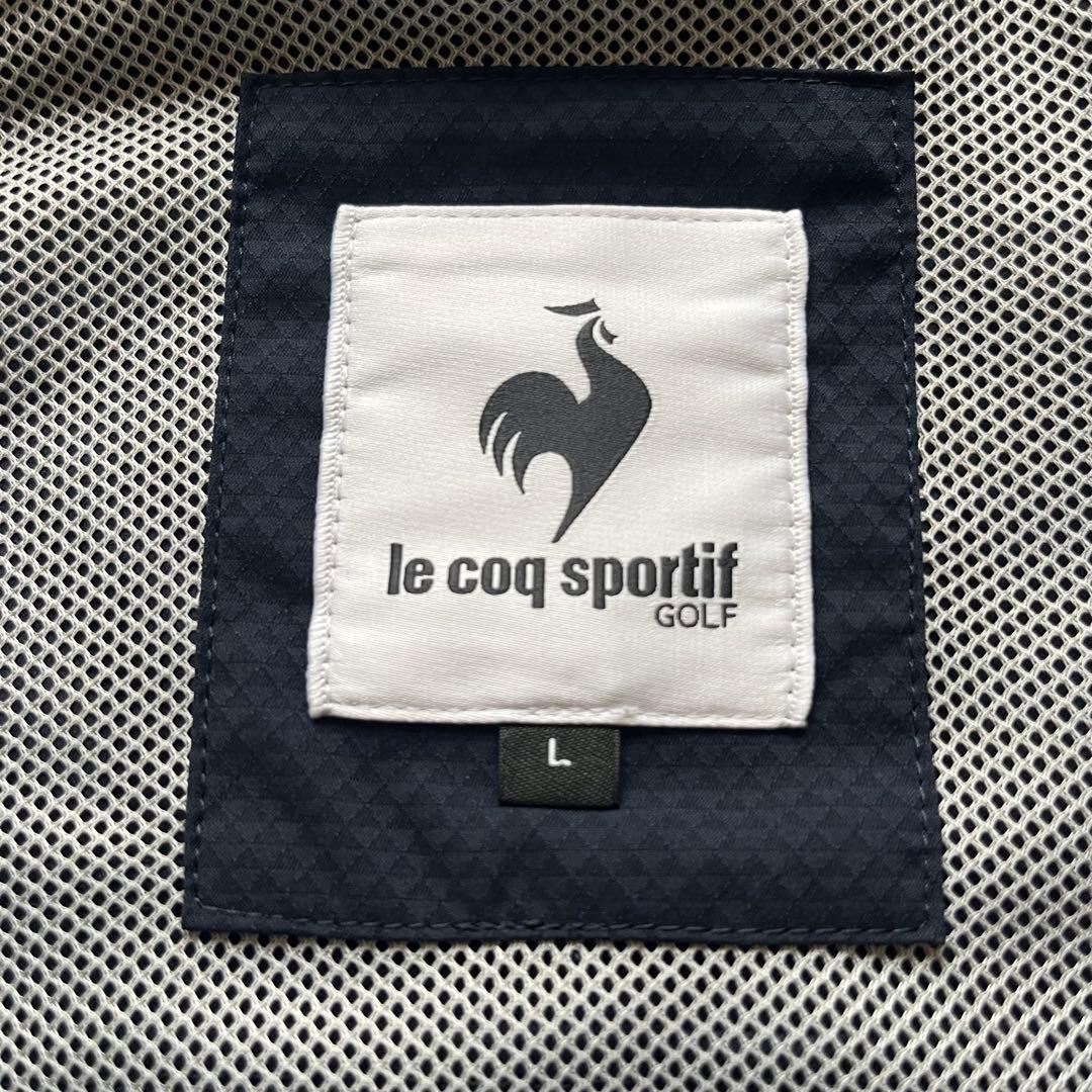 美品 le coq sportif ゴルフジャケット L ネイビー