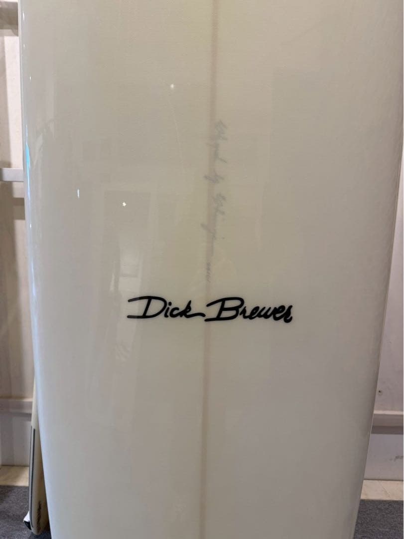 Dick Brewer ロングボード クリーム色