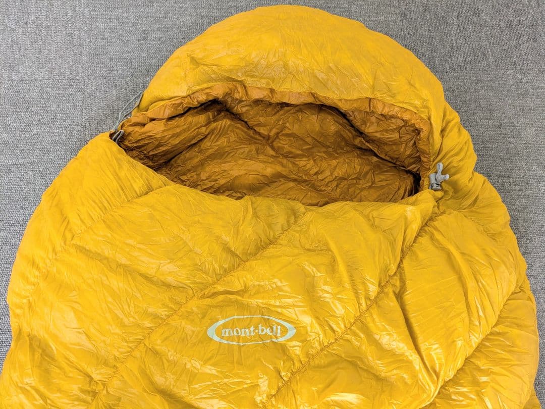 モンベル　ダウンハガー800 #2　右側ジッパー　　(中古)