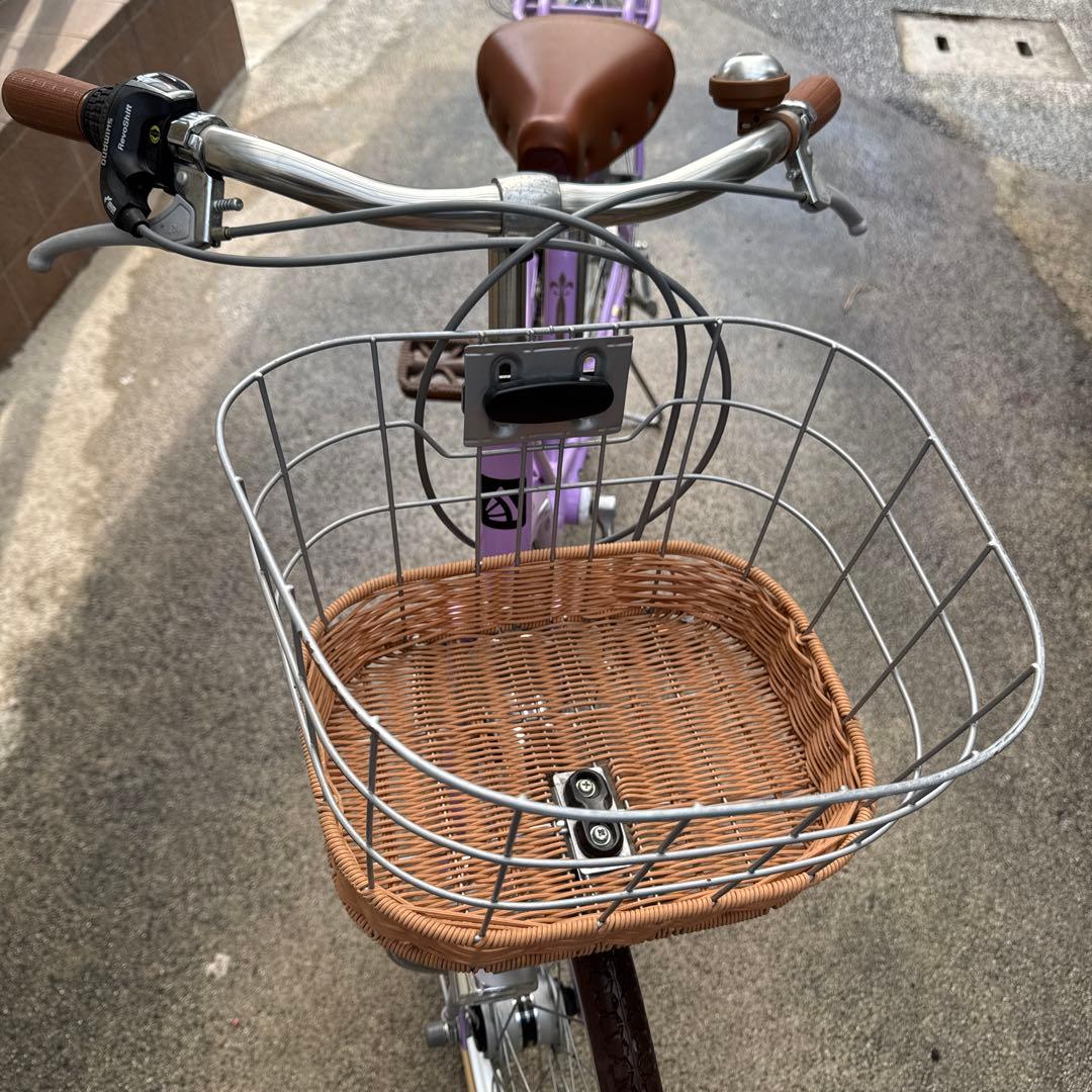 【取りに来られる方限定】自転車24インチ　アサヒ　女の子　自転車ヘルメット付き